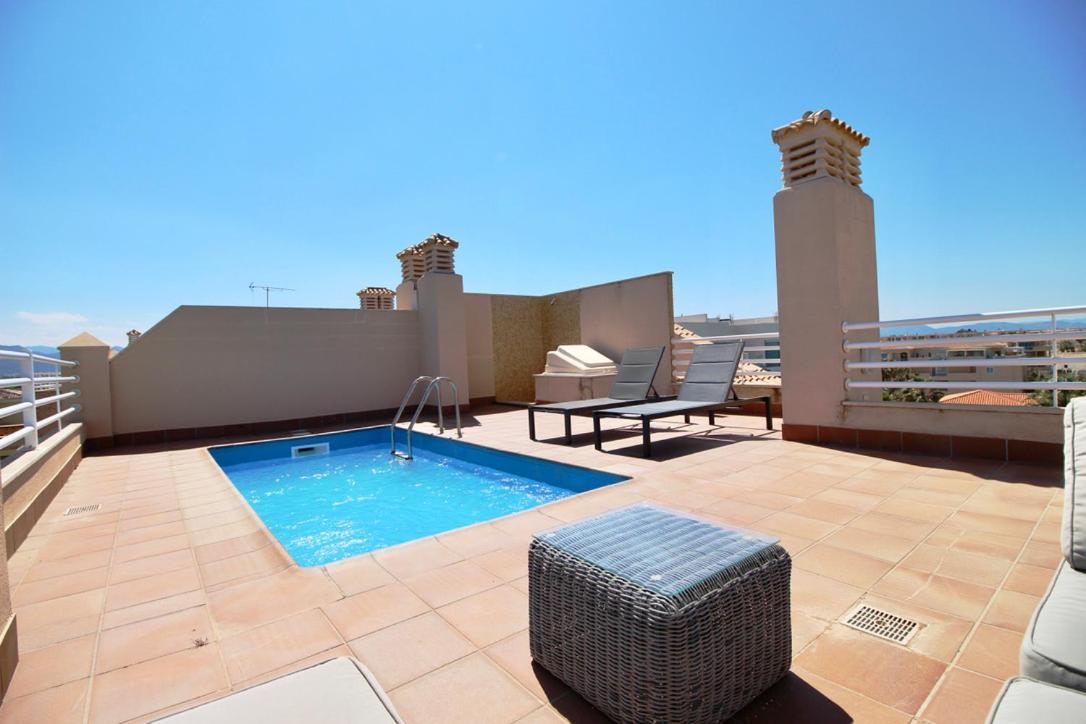 Atico Frontal Al Mar Con Piscina Privada By Homeprive Dénia Eksteriør billede