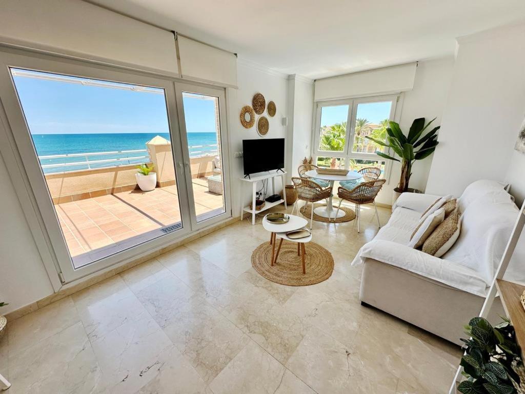Atico Frontal Al Mar Con Piscina Privada By Homeprive Dénia Eksteriør billede