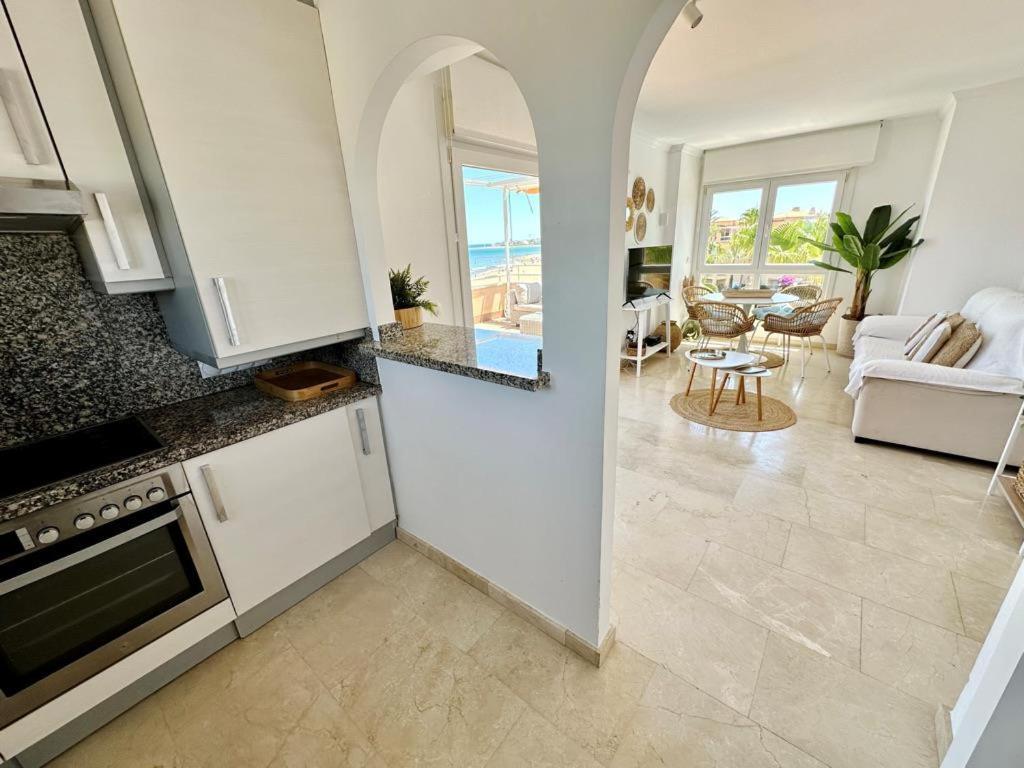 Atico Frontal Al Mar Con Piscina Privada By Homeprive Dénia Eksteriør billede